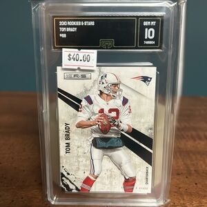 Tom Brady 2010 Rookies and Stars Gem Mint 10